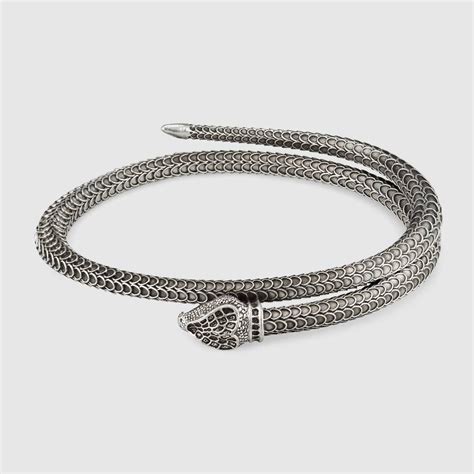 bracelet gucci homme|gucci bracelet men's snake.